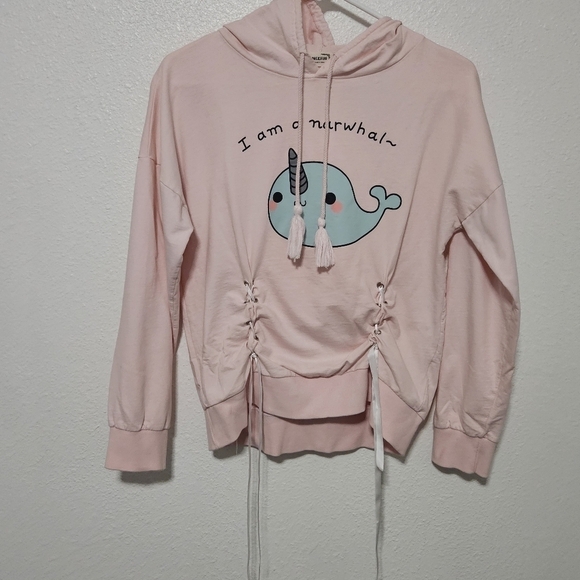 Ruixiang I Am Narwhal hoodie see description - Picture 1 of 13